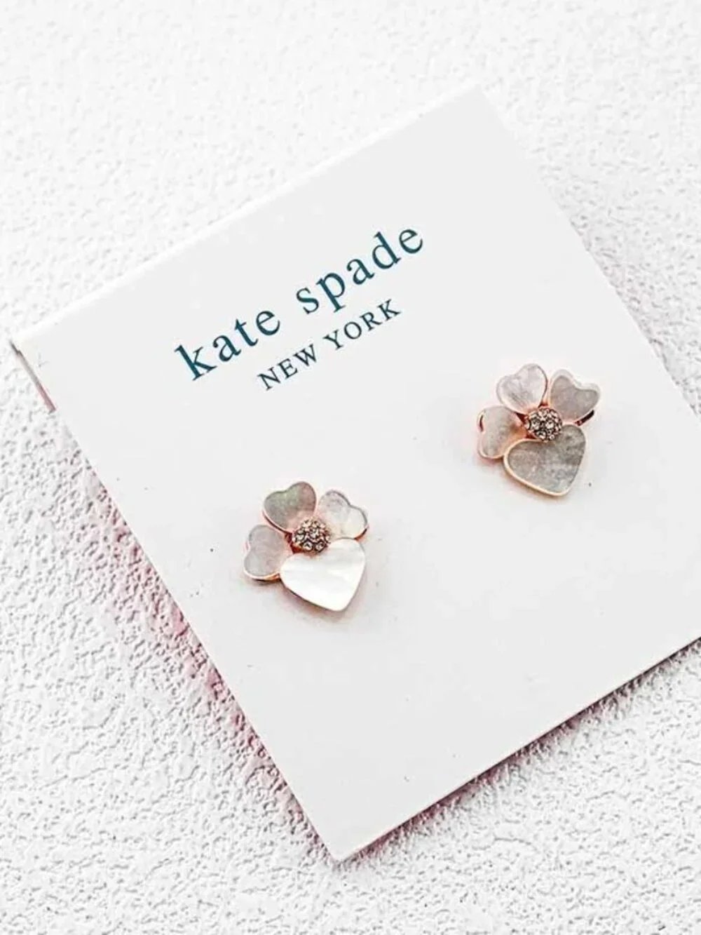 Kate Spade Flower Earring and Necklace Set